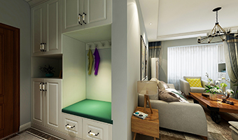 家里沒有玄關怎么設計鞋柜？