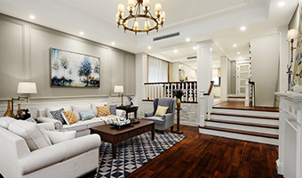 客廳沙發(fā)除了配茶幾，還能搭配什么？