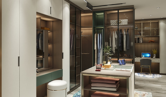 整體衣帽間要不要裝上房門？