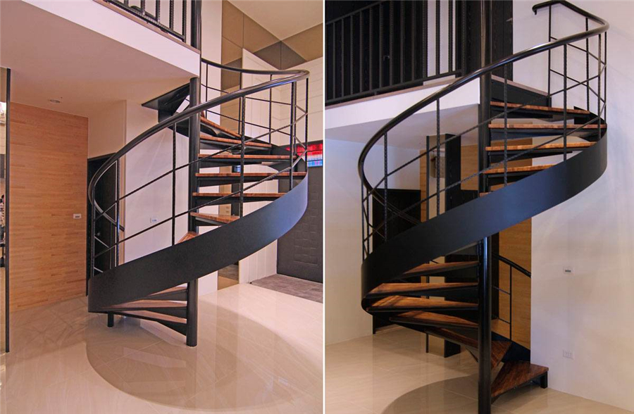 整木定制原木樓梯，每一個腳步都是風(fēng)景(圖4)