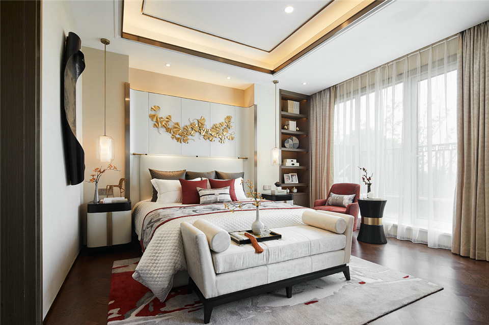 大臥室怎么進(jìn)行整木定制裝修，要注意什么？(圖1)