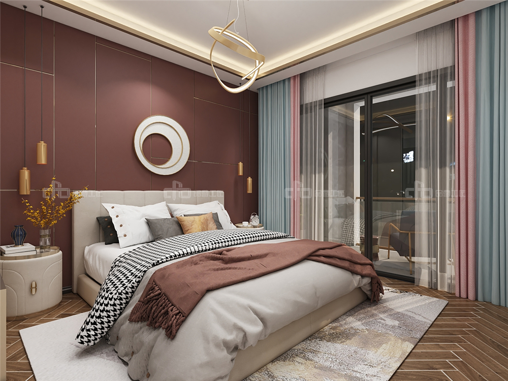 整木定制現(xiàn)代輕奢風格與金屬共舞，領略流光歲(圖14)