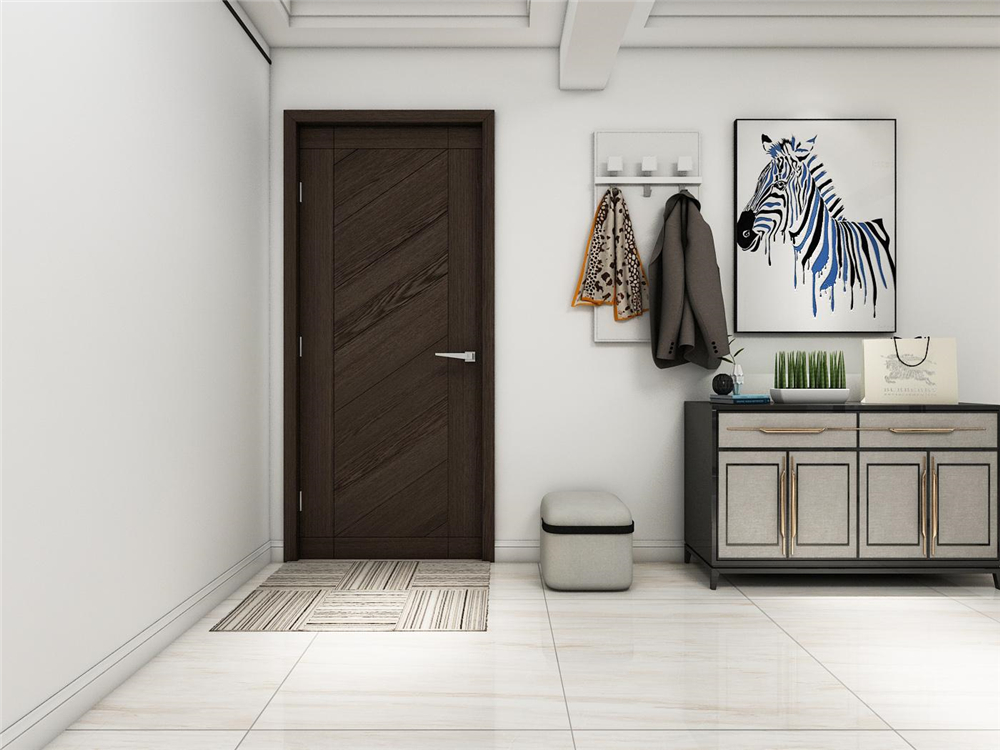 家里沒有玄關(guān)怎么設(shè)計(jì)鞋柜？(圖2)