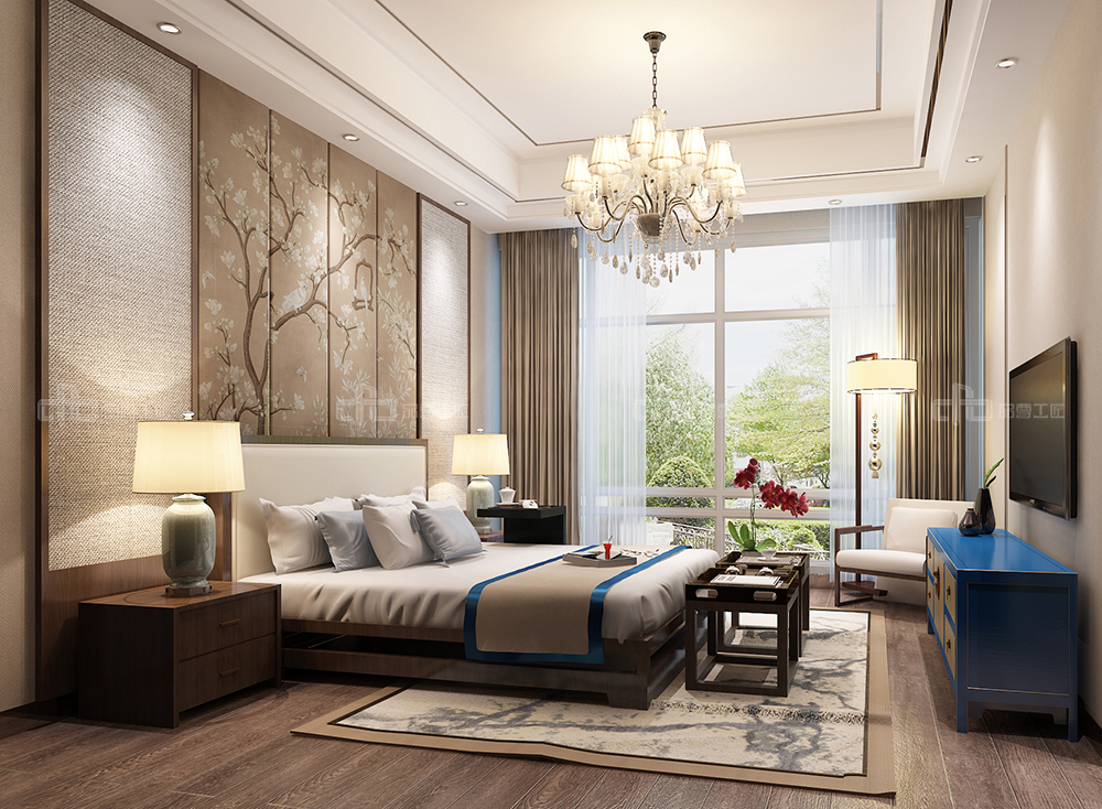 整木定制臥室效果圖，夢生長的花園(圖3)