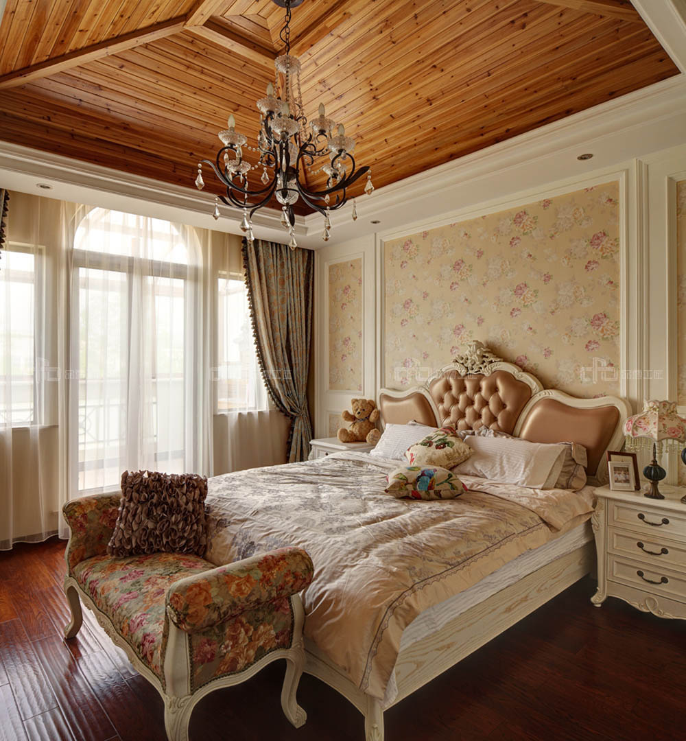 整木定制臥室效果圖，夢生長的花園(圖10)