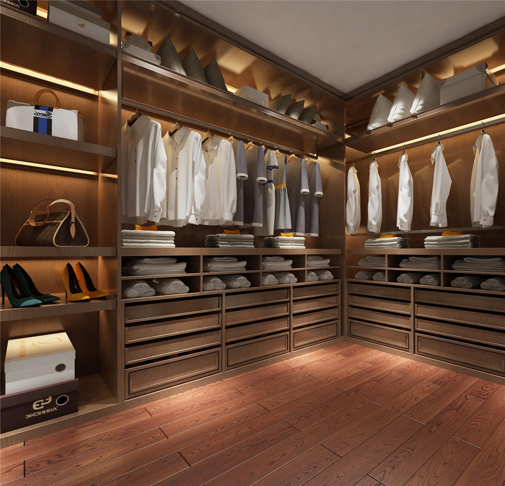全屋定制衣柜都有哪些樣式？(圖2)
