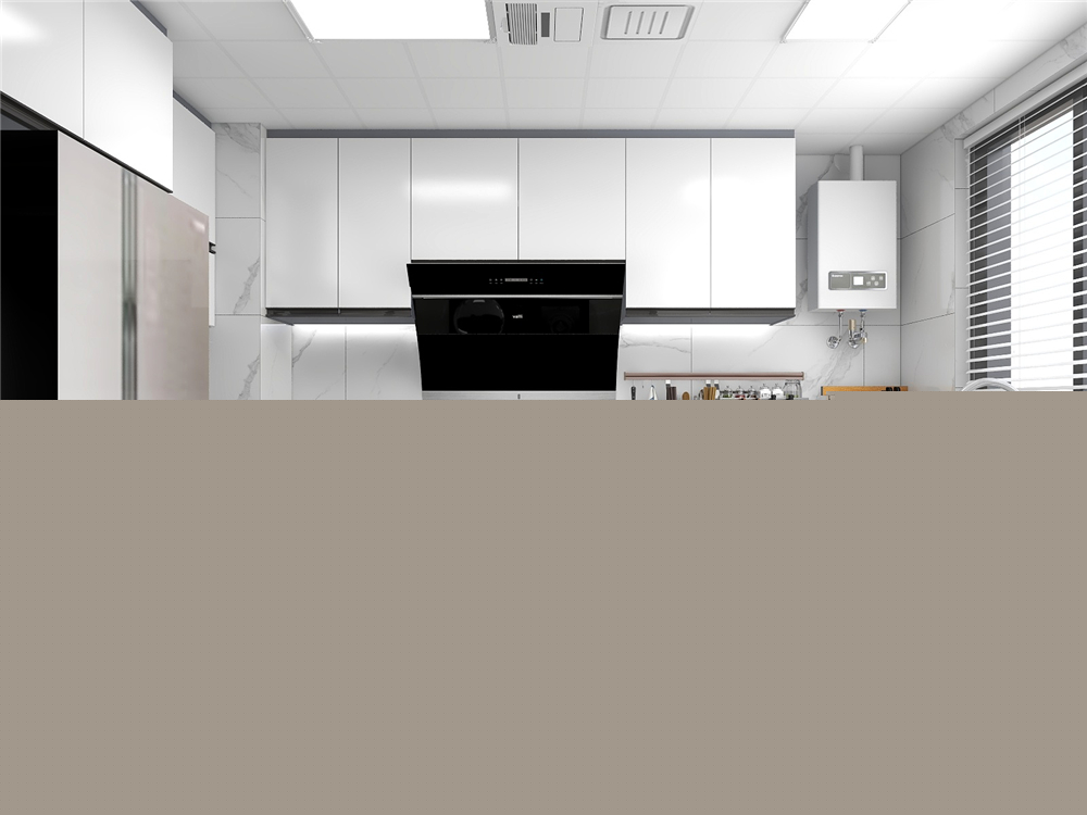 整體廚房有哪些地方收納空間利用？(圖1)