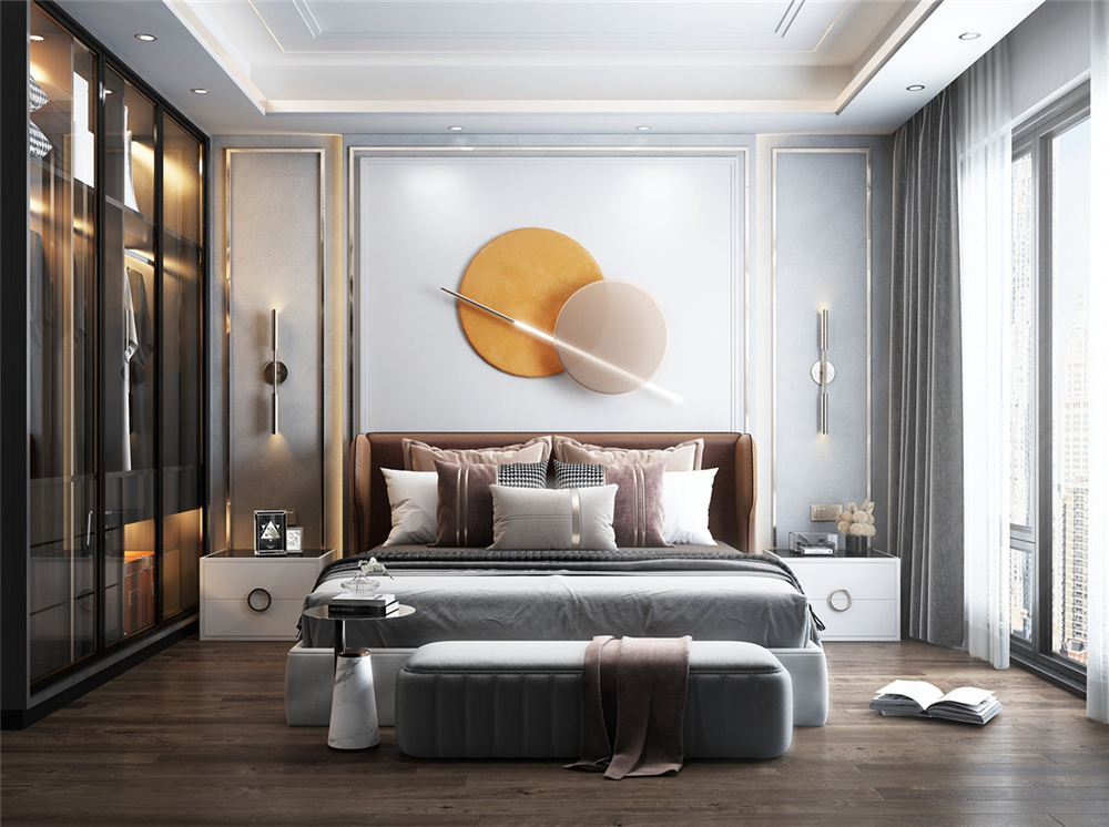全屋定制臥室有哪些家具 怎么擺放？(圖3)