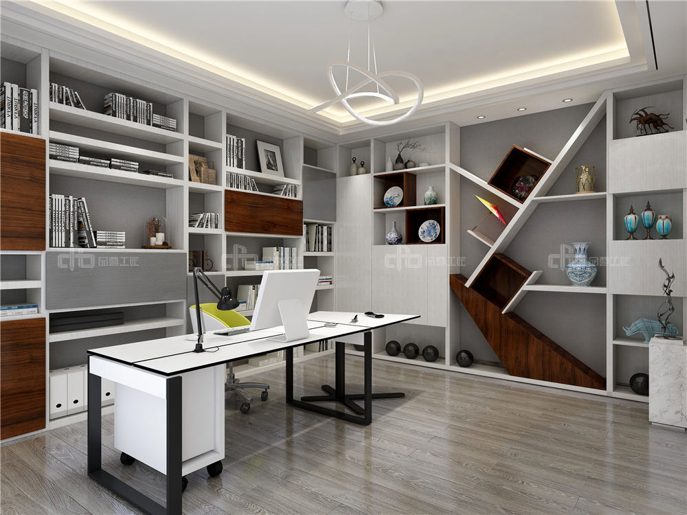 全屋定制書房要怎么設(shè)計？(圖3)