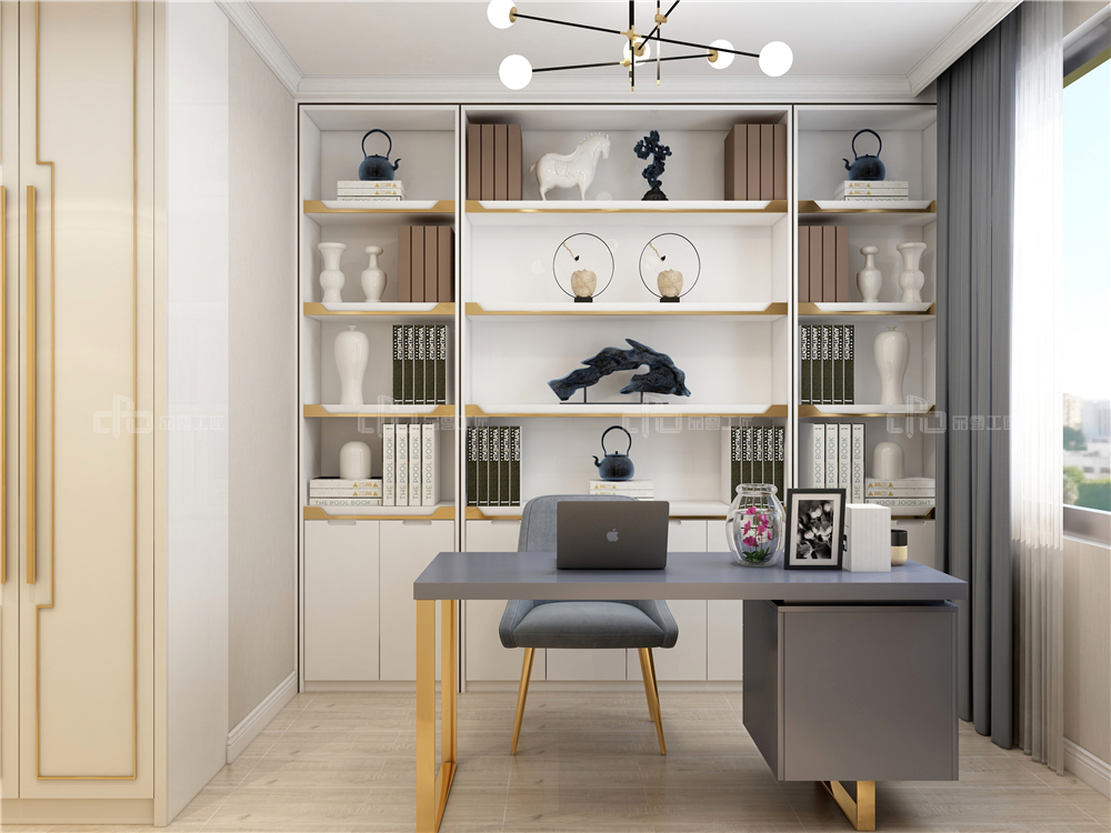 設計全屋定制書房的時候要注意什么？(圖1)