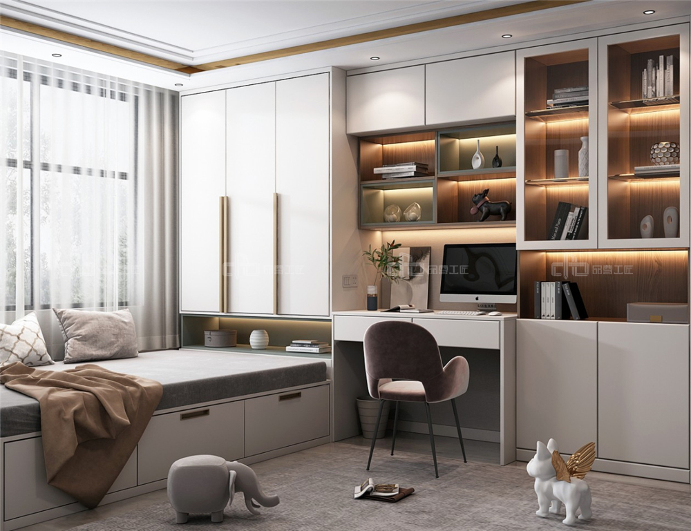 設計全屋定制書房的時候要注意什么？(圖2)