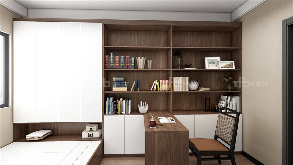 整木書(shū)柜定制的品牌有哪些？(圖2)