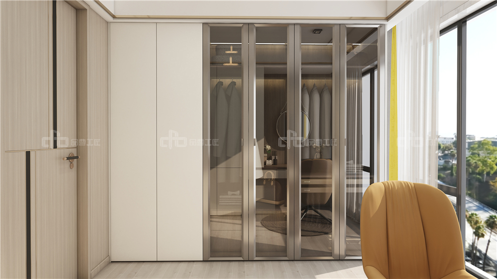 衣帽間衣柜是設(shè)計開放式還是封閉式？(圖1)
