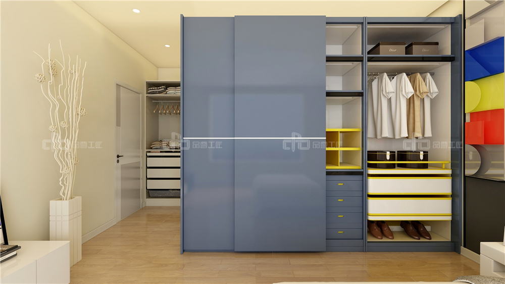 定制衣柜顏色怎么搭配比較好看？(圖1)