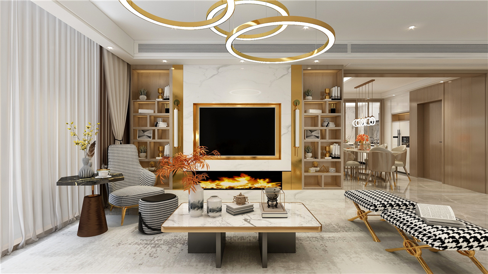 全屋定制怎么設(shè)計(jì)客餐廳的隔斷？(圖1)