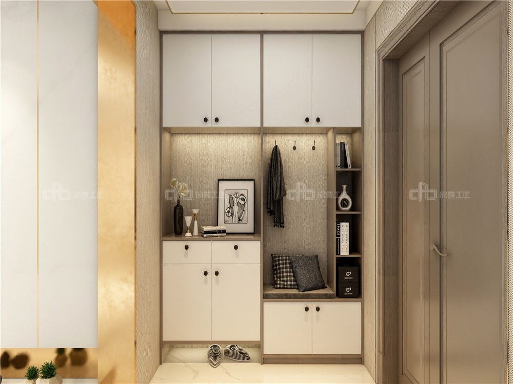 入戶鞋柜標(biāo)準(zhǔn)尺寸大小是在多少呢？(圖2)