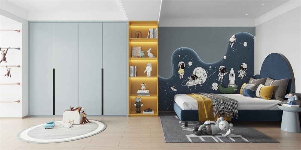 全屋設(shè)計兒童房定制要注意什么？(圖1)