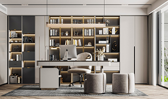 書房定制書柜設(shè)計要注意什么？
