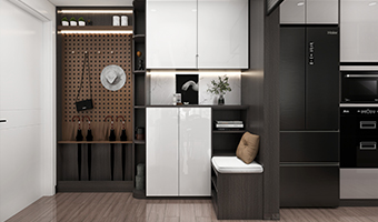 玄關(guān)柜設(shè)計定制有哪些款式？