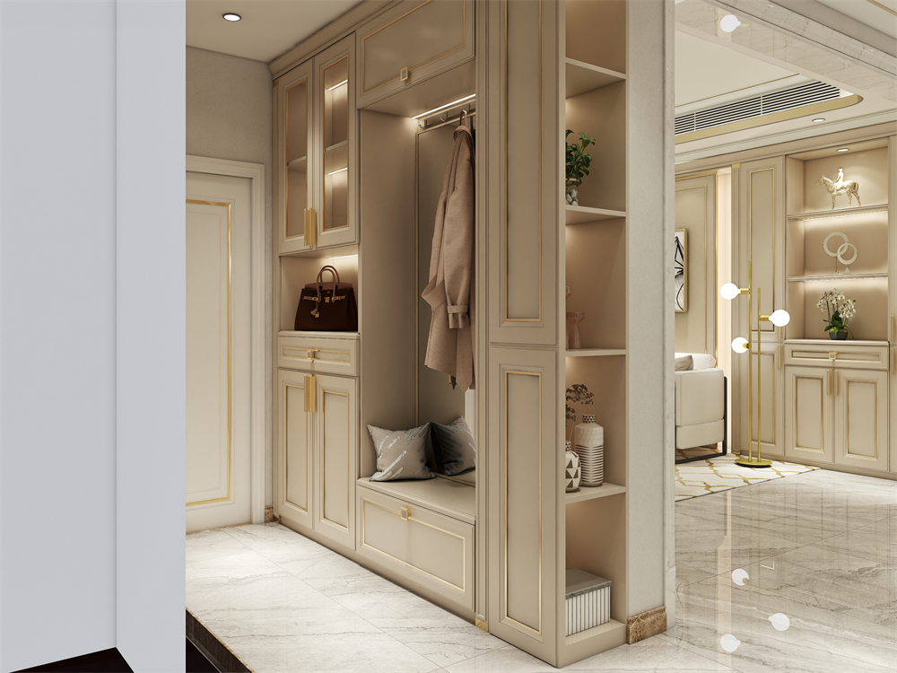玄關(guān)柜設(shè)計(jì)定制有哪些款式？(圖2)
