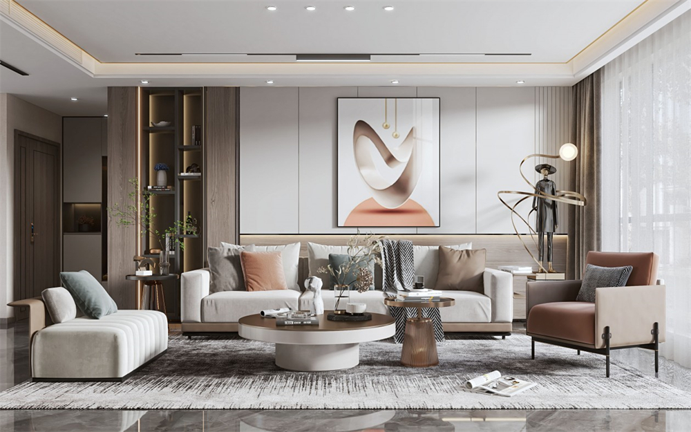 小客廳怎么設(shè)計(jì)成大客廳的感覺(jué)？(圖2)