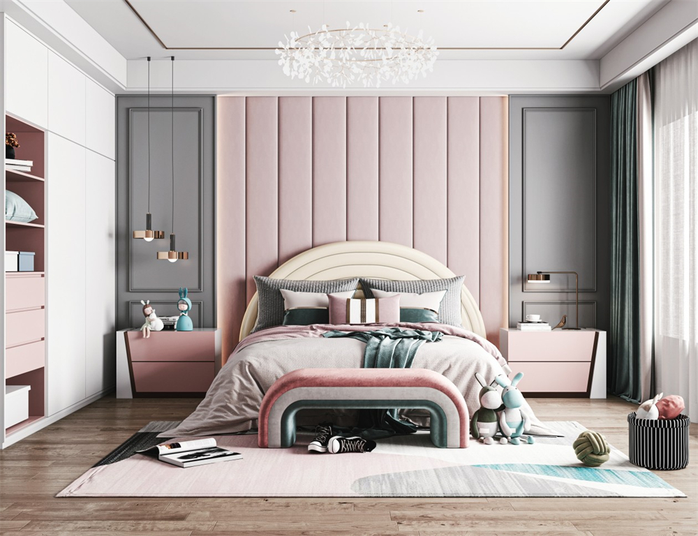 兒童房裝修設(shè)計(jì)時(shí)有哪些要注意？(圖2)