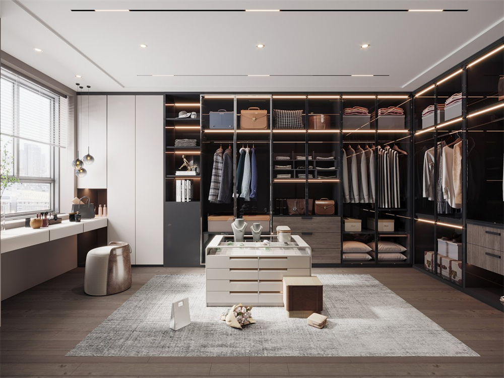 定制設(shè)計(jì)轉(zhuǎn)角衣柜注意什么？(圖1)