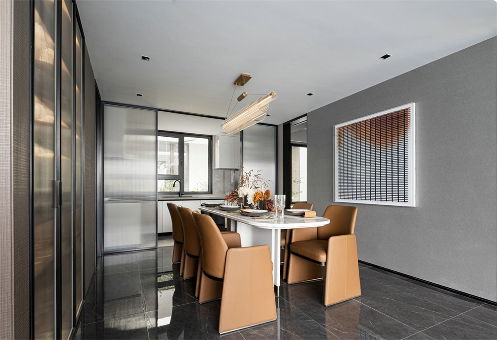 146㎡現(xiàn)代輕奢風(fēng)格，整木定制圖片(圖8)