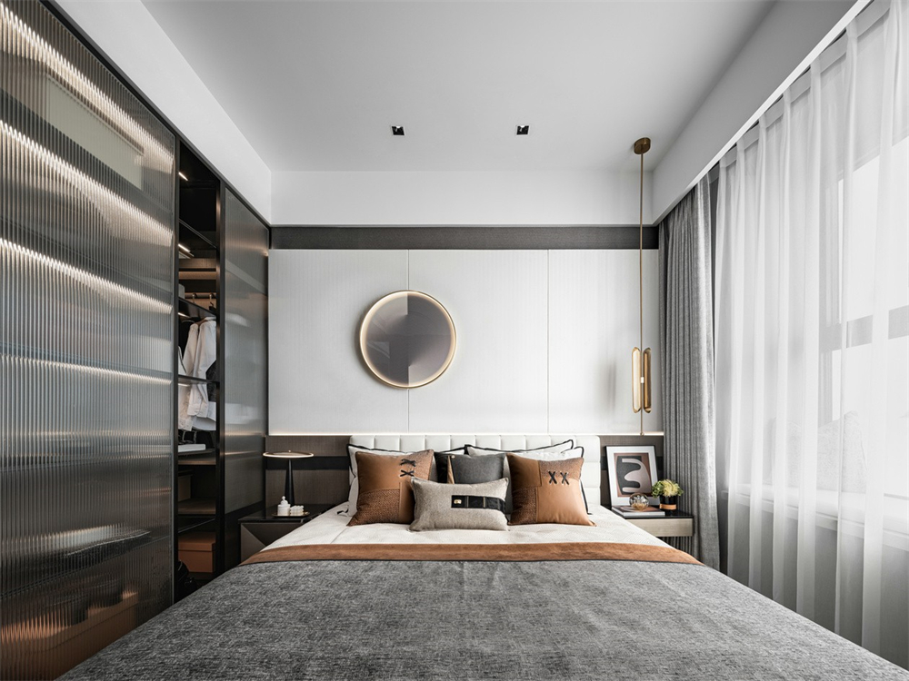 146㎡現(xiàn)代輕奢風(fēng)格，整木定制圖片(圖11)