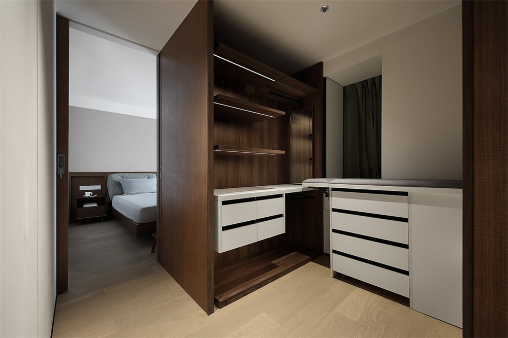 200㎡大平層整木定制，現(xiàn)代極簡風(fēng)格(圖22)