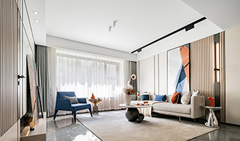 158㎡現(xiàn)代極簡(jiǎn)風(fēng)格設(shè)計(jì)，整木定制新悅章