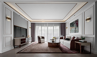 120㎡整木定制住宅，浪漫法式風(fēng)格