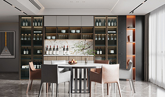 餐廳餐邊柜都有哪些款式定制？