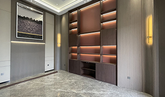 上饒318㎡整木定制現(xiàn)代別墅，詩意中式生