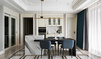 148㎡簡歐輕奢案例設(shè)計(jì)，舒適浪漫整木定制