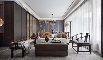 345㎡新中式整木定制別墅，中式宅院設(shè)計