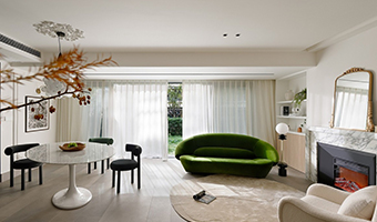 136㎡整木定制設(shè)計(jì)，浪漫法式風(fēng)格案例