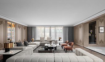 820㎡別墅法式輕奢風(fēng)格，奢華浪漫豪宅