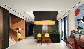 385㎡別墅裝修設(shè)計，優(yōu)雅的意式極簡風格