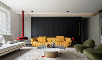 185㎡全屋定制大平層設(shè)計，現(xiàn)代風格裝修