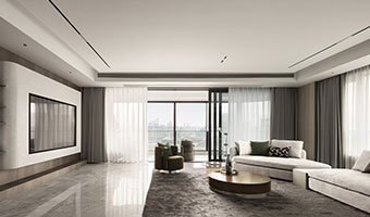 300㎡整木定制大平層，現(xiàn)代簡約高定設(shè)計