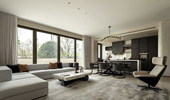 600㎡全屋整木定制別墅，現(xiàn)代極簡風(fēng)格設(shè)計