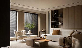 258㎡現(xiàn)代極簡大平層，整木定制裝修設(shè)計