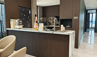 256㎡整木定制大平層，現(xiàn)代極簡風(fēng)格實拍