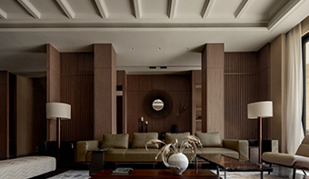 500㎡別墅豪宅整木定制，新中式裝修美學(xué)