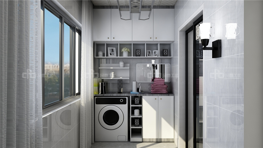 全屋定制要怎么設(shè)計(jì)陽(yáng)臺(tái)比較好？(圖2)