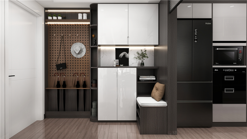 入戶鞋柜樣式都有哪些？(圖1)