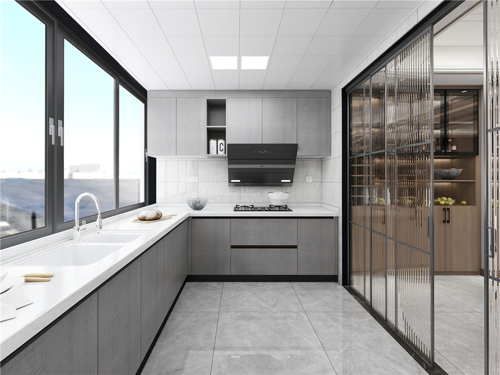 廚房做移門的話尺寸在多少呢？(圖2)