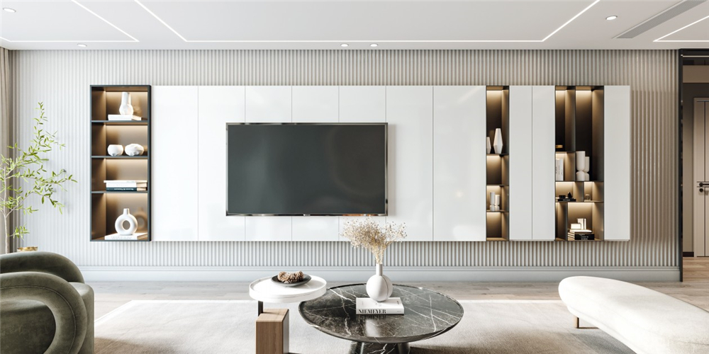 客廳電視機高度在多少左右？(圖3)