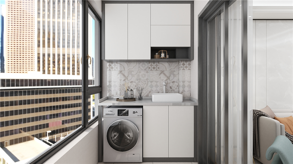 陽臺設計陽臺柜要有哪些功能？(圖2)